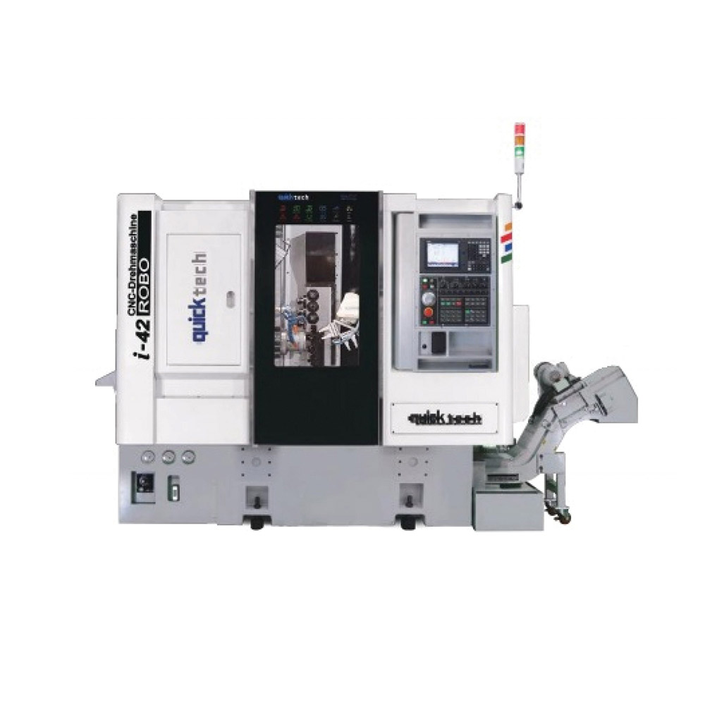 QUİCKTECH İ-42 ROBO CNC OTOMAT TEZGAHI