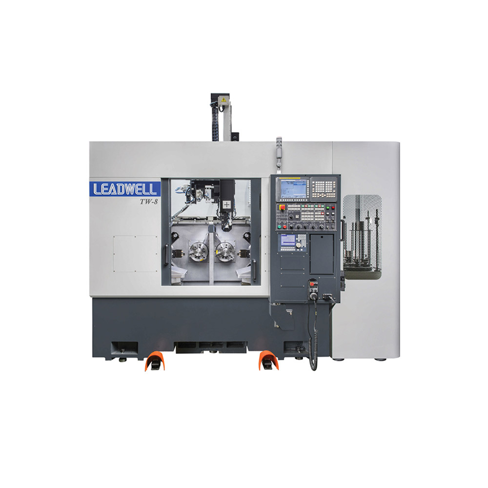 TW-8TW-8M DOUBLE LANTERN DOUBLE TURRET CNC LATHE WITH AUTOMATIC LOADING AND UNLOADING